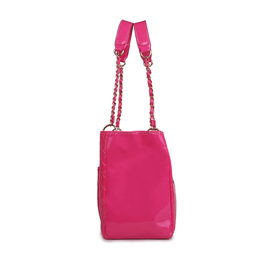 Coach Rhombic Medium Pink Shoulder Bags BCI